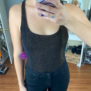Black & Gold Bodysuit